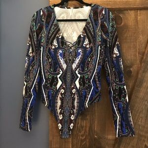 Brand new Free People Multicolored bodysuit